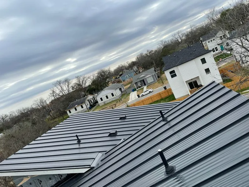 Standing seam metal roof panels with vents for Skylight Repair in Newberry